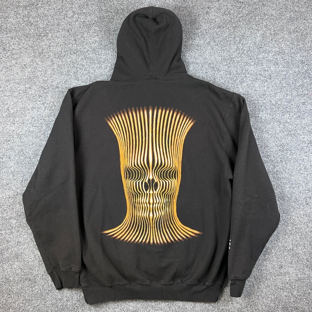 Tool Band Hoodie Mens M Black X Ray Man Pullover Sweatshirt Metal Music